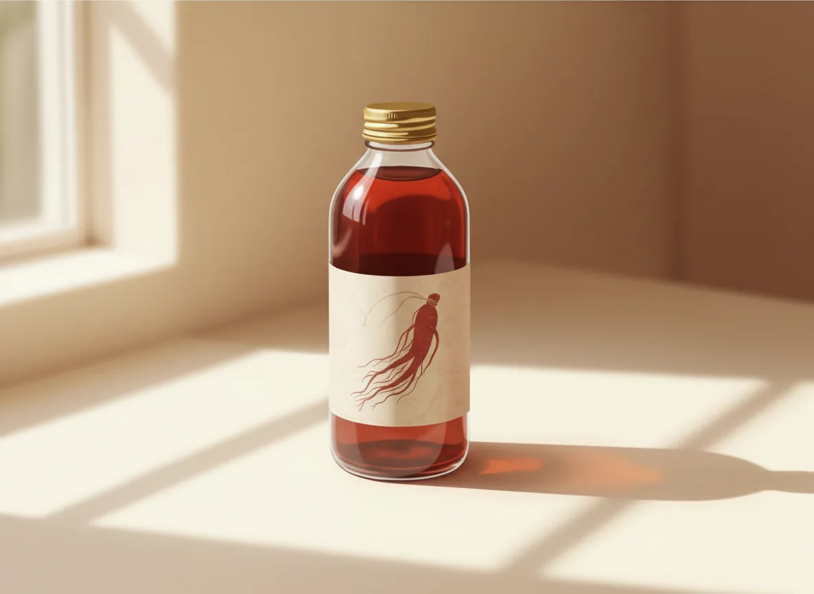 AI-generated illustration of Red Ginseng Extract